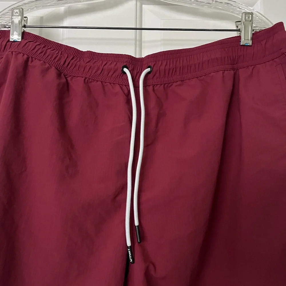 Oakley Red Mens Standard All Day Beach Shorts Size XL